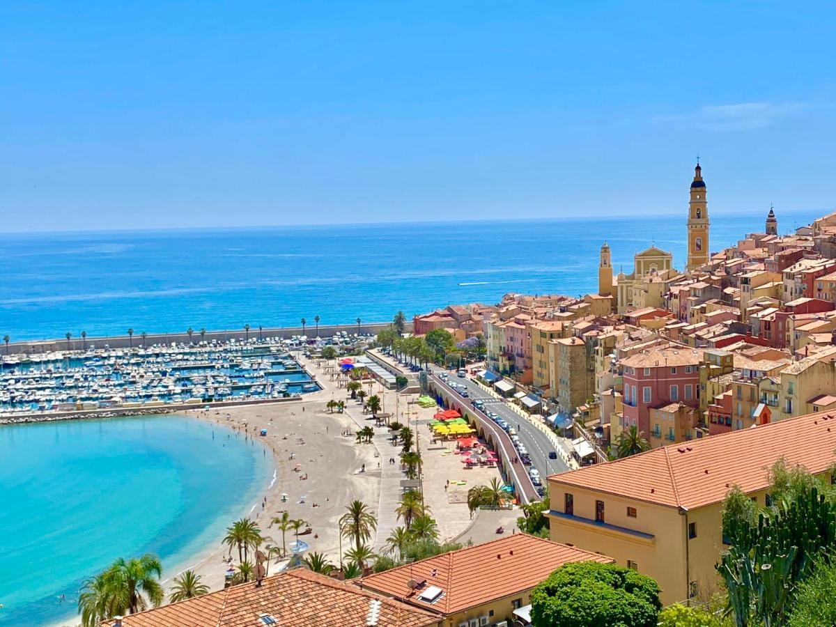 Les Glycines Apartment Menton Luaran gambar