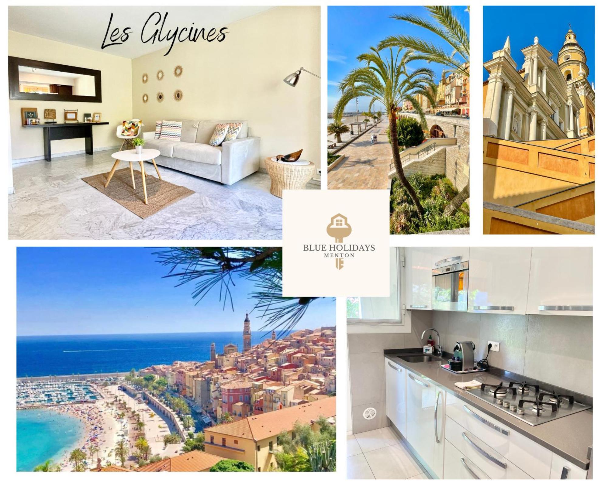 Les Glycines Apartment Menton Luaran gambar